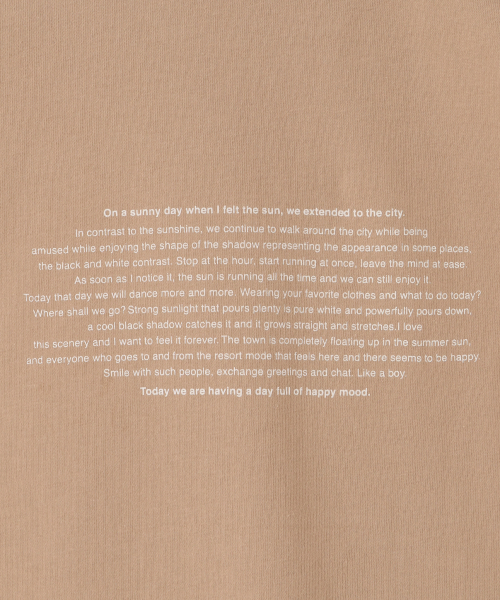 LOWRYS FARM（ローリーズファーム）の「アソートロゴＴＥＥ　838661（Tシャツ/カットソー・キッズ・ブラック/ベージュ/オフホワイト/イエロー・SMALL/MEDIUM/LARGE）」の15枚目の写真