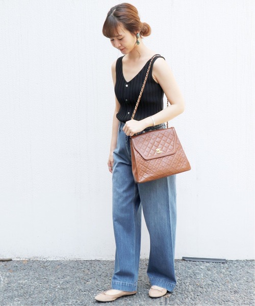 極美品✨完売品✨ 23SS イエナ ルデニム LE DENIM バギーデニム セール】LE DENIM デニムバギーパンツ◇（デニムパンツ）｜SLOBE