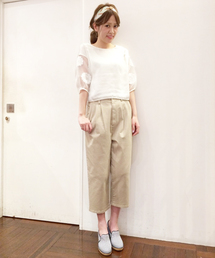 Another Edition | AE CHINO TUCK PT(チノパンツ)