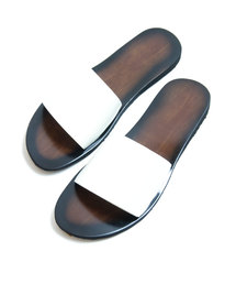 JACKROSE | S PUレザースライドサンダル(サンダル)