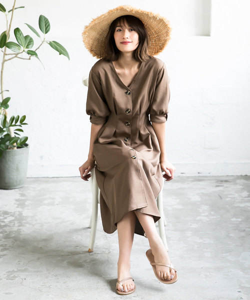 KOBE LETTUCE（コウベレタス）の「シンプルクロストングフラットサンダル（サンダル・レディース・ネイビー/ゴールド/ブラック/ブルー/ピンク/キャメル・M/L）」の12枚目の写真