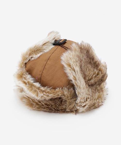 CONTROL FREAK（コントロールフリーク）の「ツイルフライトキャップ（キャップ・レディース・ブラック/ベージュ/グレー/カーキ・FREE）」の4枚目の写真