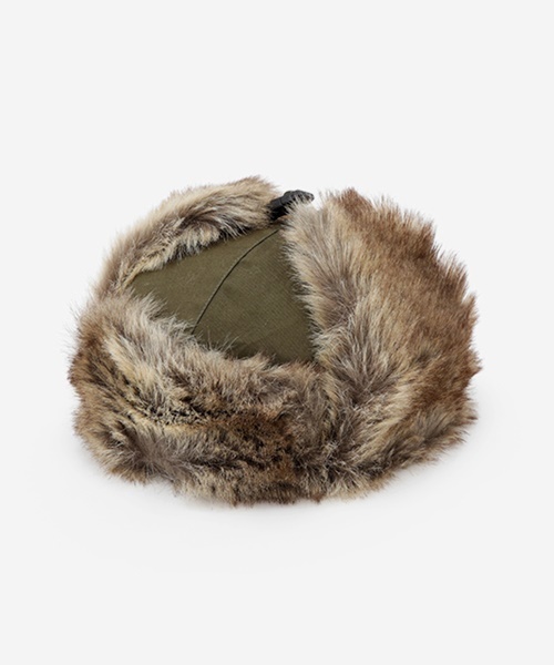 CONTROL FREAK（コントロールフリーク）の「ツイルフライトキャップ（キャップ・レディース・ブラック/ベージュ/グレー/カーキ・FREE）」の6枚目の写真