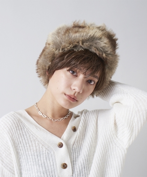 CONTROL FREAK（コントロールフリーク）の「ツイルフライトキャップ（キャップ・レディース・ブラック/ベージュ/グレー/カーキ・FREE）」の17枚目の写真