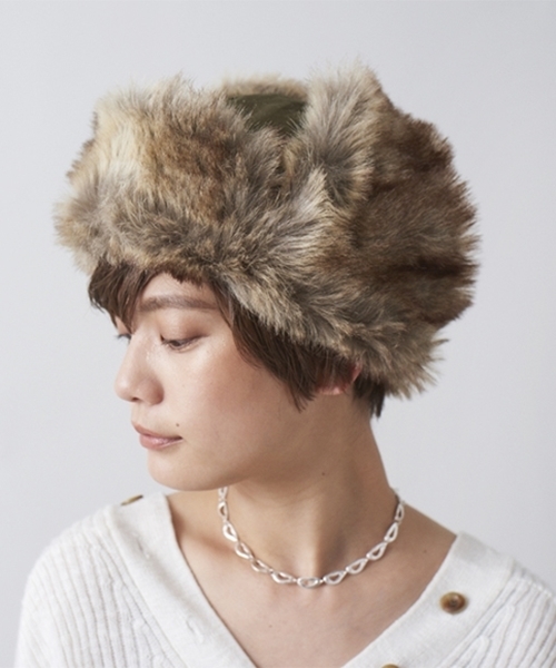 CONTROL FREAK（コントロールフリーク）の「ツイルフライトキャップ（キャップ・レディース・ブラック/ベージュ/グレー/カーキ・FREE）」の14枚目の写真