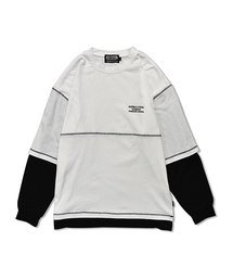 Layered Stitch Long Tee
