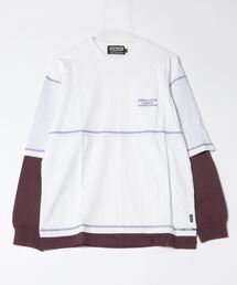 Layered Stitch Long Tee