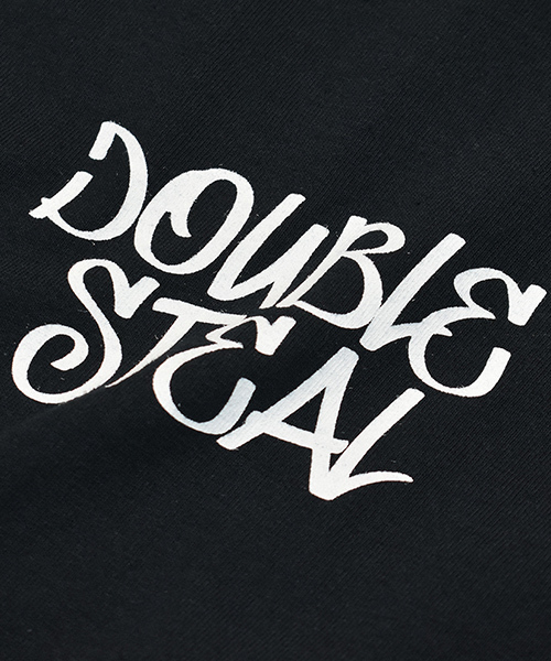 DOUBLE STEAL(ダブルスティール)の「Layered Stitch Long Tee(Tシャツ/カットソー・メンズ・ホワイト×ブラック/ブラック×ブラック/ホワイト×パープル/ブラック×パープル・MEDIUM/LARGE/X-LARGE)」の8枚目の写真