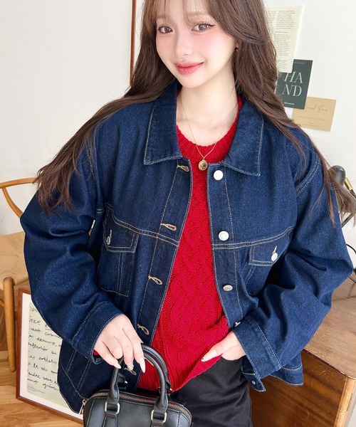 moment+（モーメントプラス）の「ヘビーウェイトデニムオーバー