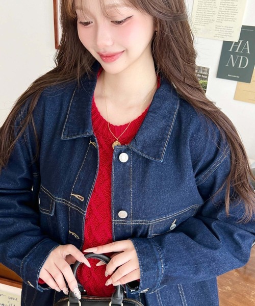 moment+（モーメントプラス）の「ヘビーウェイトデニムオーバーサイズ