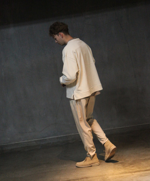 NILWAY（ニルウェイ）の「ドレープポリトロ裾スリットテーパードパンツ（その他パンツ・メンズ・ブラック/ベージュ/ブラウン/ブラック系その他/ベージュ系その他/レッド系その他/グレイッシュベージュ/アイボリー・MEDIUM/LARGE/X-LARGE）」の20枚目の写真