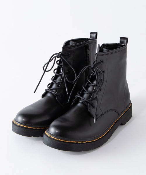 WEGO(ウィゴー)の「WEGO/6ホールブーツ(ブーツ・レディース・ブラック・LARGE/MEDIUM)」の2枚目の写真