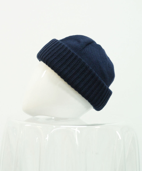 crepuscule（クレプスキュール）の「crepuscule knit cap（ニットキャップ/ビーニー・メンズ・チャコールグレー/ライトグレー/ブラック/ネイビー/オートミール/キャメル・FREE）」の5枚目の写真