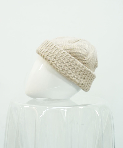 crepuscule（クレプスキュール）の「crepuscule knit cap（ニットキャップ/ビーニー・メンズ・チャコールグレー/ライトグレー/ブラック/ネイビー/オートミール/キャメル・FREE）」の9枚目の写真