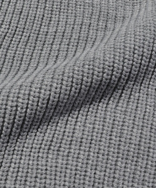 MONKEY TIME（モンキータイム）の「＜monkey time＞ PE AZE CROPPED 1POC V-NECK/ニット（ニット/セーター・メンズ・ベージュ/ネイビー/グレー/ダークグリーン/パープル・MEDIUM/SMALL/X-LARGE/LARGE）」の6枚目の写真