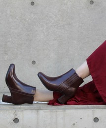 VIVIAN | シークレットサイドゴアショートブーツ(ブーツ)