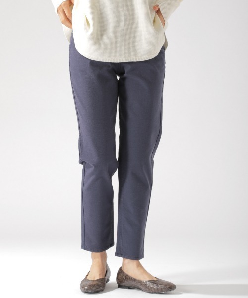 BAYFLOW（ベイフロー）の「ストレッチウォームパンツ（その他パンツ・レディース・ベージュ/ネイビー/オフホワイト/ピンク・MEDIUM/SMALL/LARGE）」の4枚目の写真