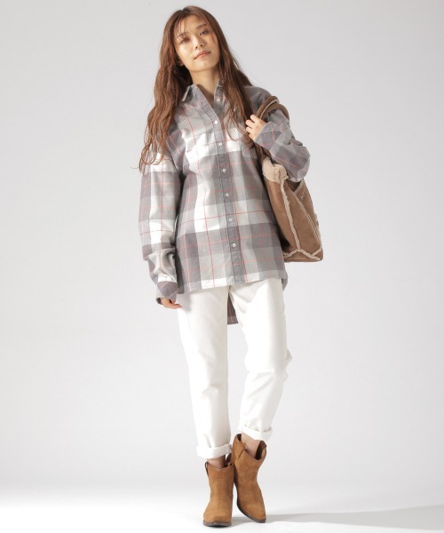 BAYFLOW（ベイフロー）の「ストレッチウォームパンツ（その他パンツ・レディース・ベージュ/ネイビー/オフホワイト/ピンク・MEDIUM/SMALL/LARGE）」の6枚目の写真