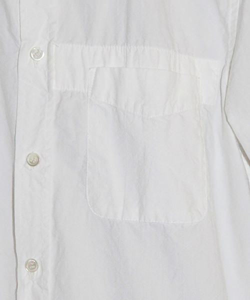 PAPER CHEST（ペーパーチェスト）の「PAPER CHEST MEN'S / シャンブレータイプライターシャツ（シャツ/ブラウス・メンズ・ホワイト/グリーン/ピンク/ネイビー・4/3）」の8枚目の写真