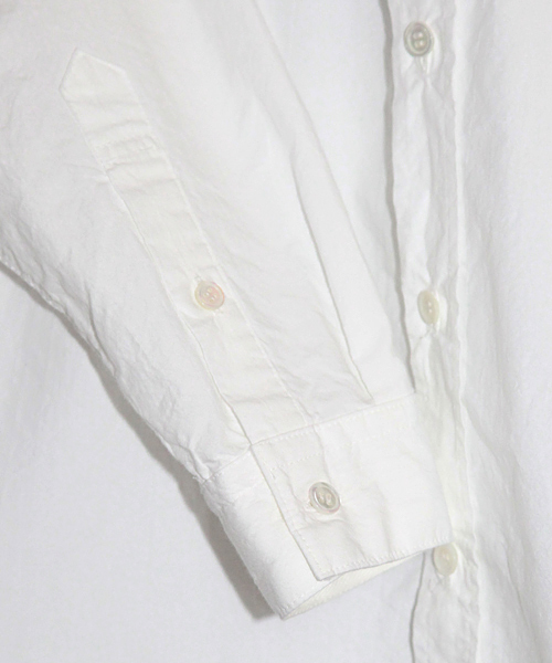 PAPER CHEST（ペーパーチェスト）の「PAPER CHEST MEN'S / シャンブレータイプライターシャツ（シャツ/ブラウス・メンズ・ホワイト/グリーン/ピンク/ネイビー・4/3）」の10枚目の写真