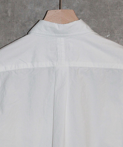 PAPER CHEST（ペーパーチェスト）の「PAPER CHEST MEN'S / シャンブレータイプライターシャツ（シャツ/ブラウス・メンズ・ホワイト/グリーン/ピンク/ネイビー・4/3）」の12枚目の写真