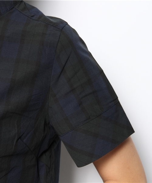 CIAOPANIC（チャオパニック）の「【Ciaopanic】チェックTeeBL（シャツ/ブラウス・レディース・レッド/ダークグリーン/グリーン/ネイビー・FREE）」の10枚目の写真