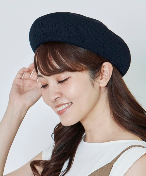 milsa（ミルサ）の「【milsa】 TM Washable Beret（ハンチング/ベレー帽・レディース・ライトブルー/ブラック/ベージュ/ネイビー/グレー/レッド/イエロー・M(57.5)）」の11枚目の写真