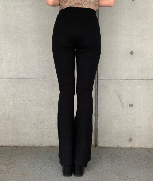 ENVYM（アンビー）の「リブレギンス（その他パンツ・レディース・ブラック/ベージュ/カーキ/ライトベージュ・FREE）」の8枚目の写真