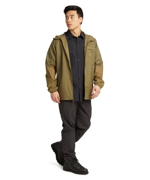 BURTON オリーブグリーンジャケット BURTON フード付きジャケット
