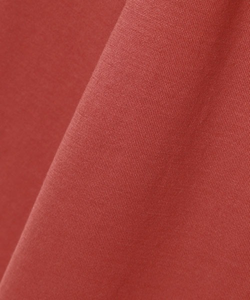 SUNSPEL(サンスペル)の「SUNSPEL / WOMEN’S Q82 PLAIN(Tシャツ/カットソー・レディース・ブラウン/チェリーレッド・1/2/3)」の3枚目の写真