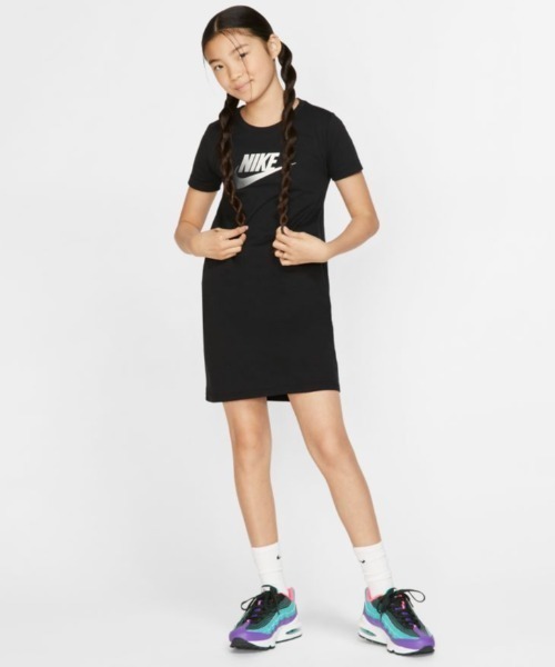 NIKE（ナイキ）の「ナイキ NIKE YTH ガールズ フューチュラ Tシャツ（Tシャツ/カットソー・キッズ・ブラック・130cm/160cm/140cm/150cm）」の6枚目の写真