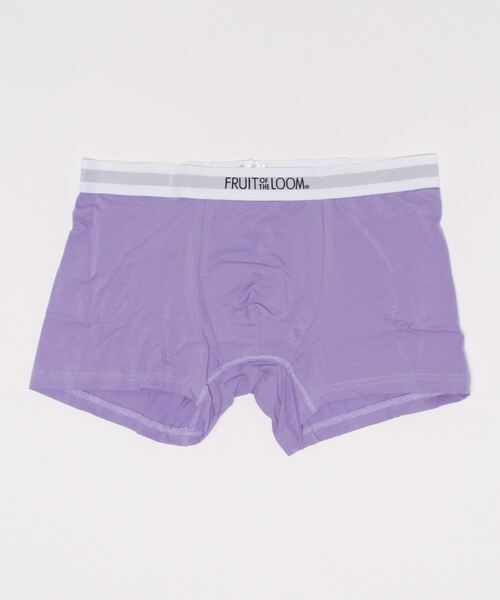 FRUIT OF THE LOOM（フルーツオブザルーム）の「無地ボクサー / メンズアンダーウェア / ウエストロゴ / ギフト プレゼント（ボクサーパンツ・メンズ・イエロー/インディゴブルー/ネイビー/ブラウン/カーキ/グレー/チャコールグレー/ブラック/ピンク系その他/グレー系その他/グリーン系その他/バイオレット/ミント/オレンジ/ピンク/グリーン系その他2/レッド/パープル/オリーブ/ラベンダー/ホワイト・M/L/XL）」の15枚目の写真