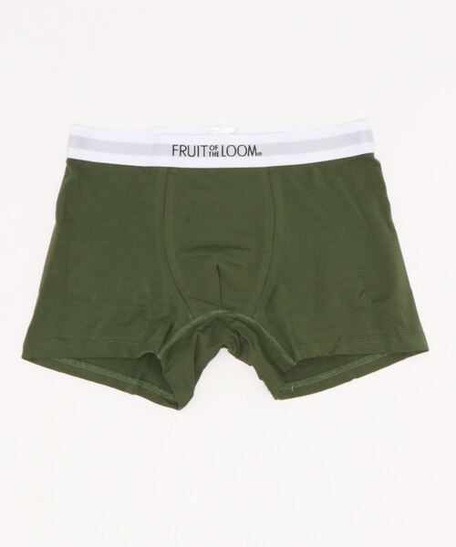 FRUIT OF THE LOOM（フルーツオブザルーム）の「無地ボクサー / メンズアンダーウェア / ウエストロゴ / ギフト プレゼント（ボクサーパンツ・メンズ・イエロー/インディゴブルー/ネイビー/ブラウン/カーキ/グレー/チャコールグレー/ブラック/ピンク系その他/グレー系その他/グリーン系その他/バイオレット/ミント/オレンジ/ピンク/グリーン系その他2/レッド/パープル/オリーブ/ラベンダー/ホワイト・M/L/XL）」の8枚目の写真