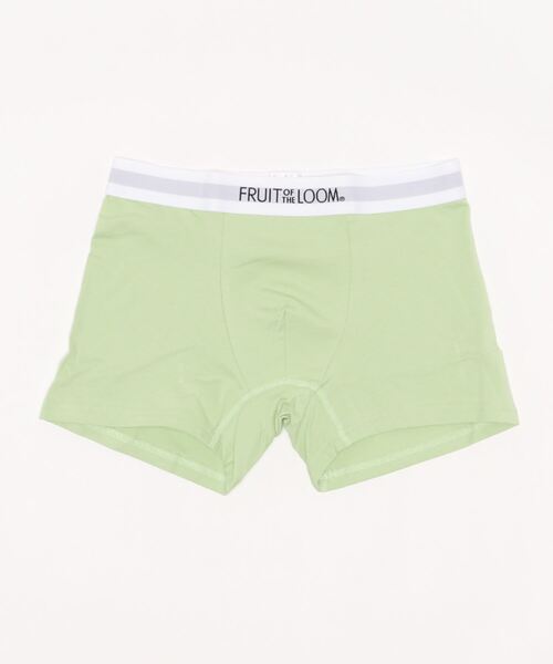 FRUIT OF THE LOOM（フルーツオブザルーム）の「無地ボクサー / メンズアンダーウェア / ウエストロゴ / ギフト プレゼント（ボクサーパンツ・メンズ・イエロー/インディゴブルー/ネイビー/ブラウン/カーキ/グレー/チャコールグレー/ブラック/ピンク系その他/グレー系その他/グリーン系その他/バイオレット/ミント/オレンジ/ピンク/グリーン系その他2/レッド/パープル/オリーブ/ラベンダー/ホワイト・M/L/XL）」の11枚目の写真