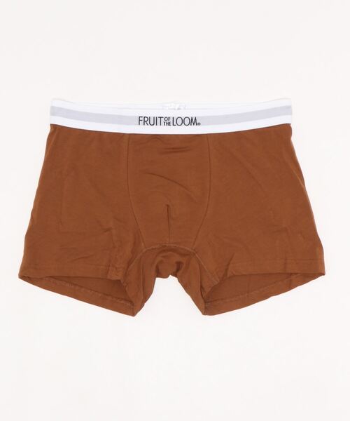 FRUIT OF THE LOOM（フルーツオブザルーム）の「無地ボクサー / メンズアンダーウェア / ウエストロゴ / ギフト プレゼント（ボクサーパンツ・メンズ・イエロー/インディゴブルー/ネイビー/ブラウン/カーキ/グレー/チャコールグレー/ブラック/ピンク系その他/グレー系その他/グリーン系その他/バイオレット/ミント/オレンジ/ピンク/グリーン系その他2/レッド/パープル/オリーブ/ラベンダー/ホワイト・M/L/XL）」の6枚目の写真