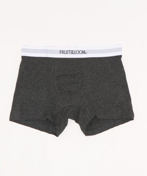 FRUIT OF THE LOOM（フルーツオブザルーム）の「無地ボクサー / メンズアンダーウェア / ウエストロゴ / ギフト プレゼント（ボクサーパンツ・メンズ・イエロー/インディゴブルー/ネイビー/ブラウン/カーキ/グレー/チャコールグレー/ブラック/ピンク系その他/グレー系その他/グリーン系その他/バイオレット/ミント/オレンジ/ピンク/グリーン系その他2/レッド/パープル/オリーブ/ラベンダー/ホワイト・M/L/XL）」の3枚目の写真