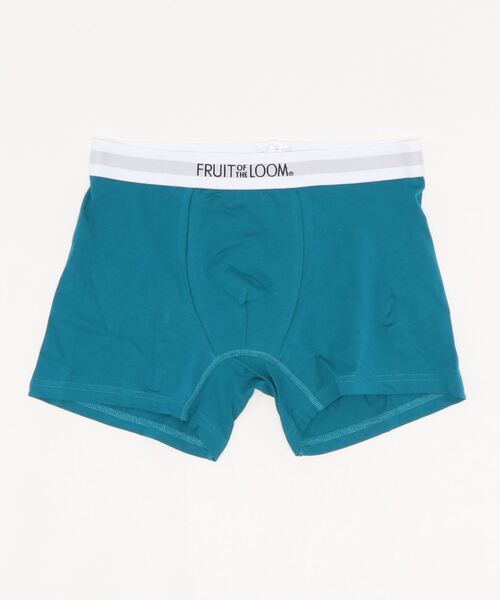 FRUIT OF THE LOOM（フルーツオブザルーム）の「無地ボクサー / メンズアンダーウェア / ウエストロゴ / ギフト プレゼント（ボクサーパンツ・メンズ・イエロー/インディゴブルー/ネイビー/ブラウン/カーキ/グレー/チャコールグレー/ブラック/ピンク系その他/グレー系その他/グリーン系その他/バイオレット/ミント/オレンジ/ピンク/グリーン系その他2/レッド/パープル/オリーブ/ラベンダー/ホワイト・M/L/XL）」の9枚目の写真