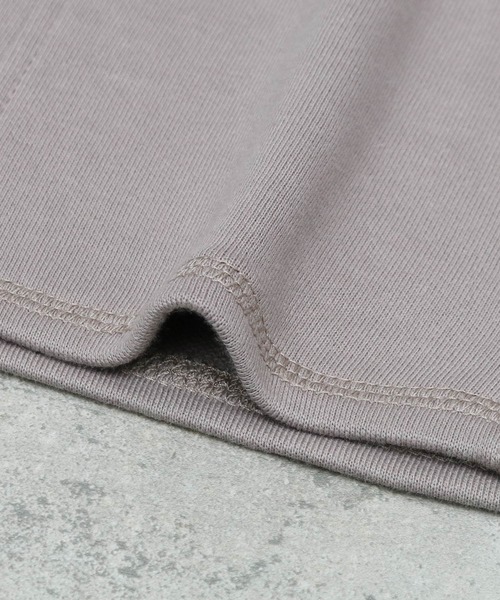 reca（レカ）の「キーネック2wayスウェット（スウェット・レディース・アッシュグレー/ブラック/ダークパープル/ベージュ系その他・M）」の5枚目の写真