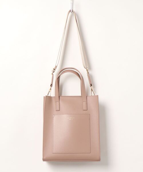 one way（ワンウェイ）の「【oneway】縦型2WAYバッグ（ショルダーバッグ・レディース・ブラック/ブラック系その他/ダークブラウン/ベージュ・FREE）」の4枚目の写真