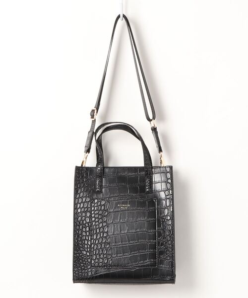 one way（ワンウェイ）の「【oneway】縦型2WAYバッグ（ショルダーバッグ・レディース・ブラック/ブラック系その他/ダークブラウン/ベージュ・FREE）」の3枚目の写真