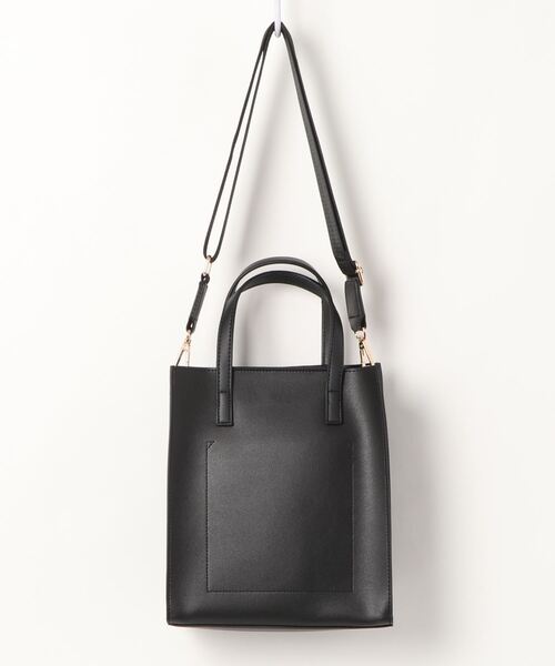 one way（ワンウェイ）の「【oneway】縦型2WAYバッグ（ショルダーバッグ・レディース・ブラック/ブラック系その他/ダークブラウン/ベージュ・FREE）」の5枚目の写真