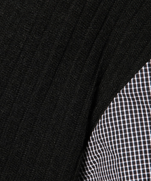 Chico（チコ）の「袖切替P/O（Tシャツ/カットソー・レディース・ホワイト/ブラック/グレー/ネイビー・FREE）」の11枚目の写真