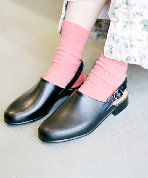 HARUTA（ハルタ）の「HARUTA　ハルタ　本革スリングバックシューズ　＃155（サンダル・レディース・ブラック/ブラック系その他/ホワイト系その他・22.5cm/23.5cm/24.5cm/23.0cm/24.0cm/25.0cm/25cm/23cm/24cm）」の19枚目の写真