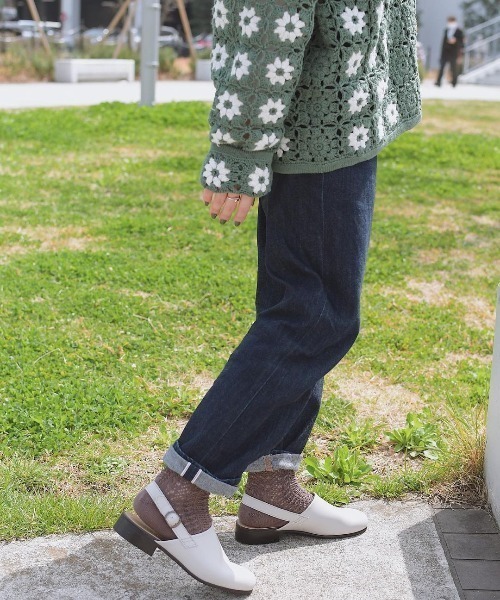 HARUTA（ハルタ）の「HARUTA　ハルタ　本革スリングバックシューズ　＃155（サンダル・レディース・ブラック/ブラック系その他/ホワイト系その他・22.5cm/23.5cm/24.5cm/23.0cm/24.0cm/25.0cm/25cm/23cm/24cm）」の20枚目の写真