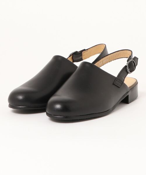 HARUTA（ハルタ）の「HARUTA　ハルタ　本革スリングバックシューズ　＃155（サンダル・レディース・ブラック/ブラック系その他/ホワイト系その他・22.5cm/23.5cm/24.5cm/23.0cm/24.0cm/25.0cm/25cm/23cm/24cm）」の5枚目の写真