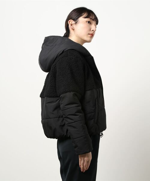 MIIA（ミーア）の「コンビフェイクダウンジャケット（ダウンジャケット