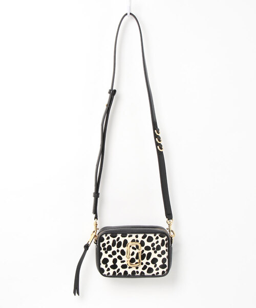 NWT Marc Jacobs Women Black The Softshot 17 Leather