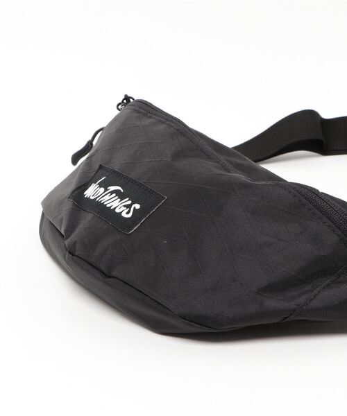 WILD THINGS（ワイルドシングス）の「WILD THINGS ナイロン ウエストバッグ（ショルダーバッグ・メンズ・ホワイト/ブラック/オレンジ/マルチ/ベージュ/カモフラージュ/パープル・FREE）」の9枚目の写真