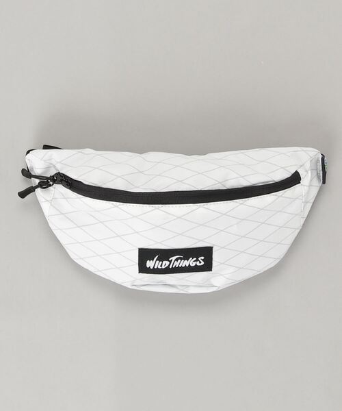 WILD THINGS（ワイルドシングス）の「WILD THINGS ナイロン ウエストバッグ（ショルダーバッグ・メンズ・ホワイト/ブラック/オレンジ/マルチ/ベージュ/カモフラージュ/パープル・FREE）」の11枚目の写真