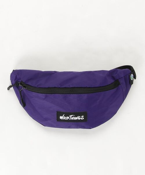 WILD THINGS（ワイルドシングス）の「WILD THINGS ナイロン ウエストバッグ（ショルダーバッグ・メンズ・ホワイト/ブラック/オレンジ/マルチ/ベージュ/カモフラージュ/パープル・FREE）」の19枚目の写真